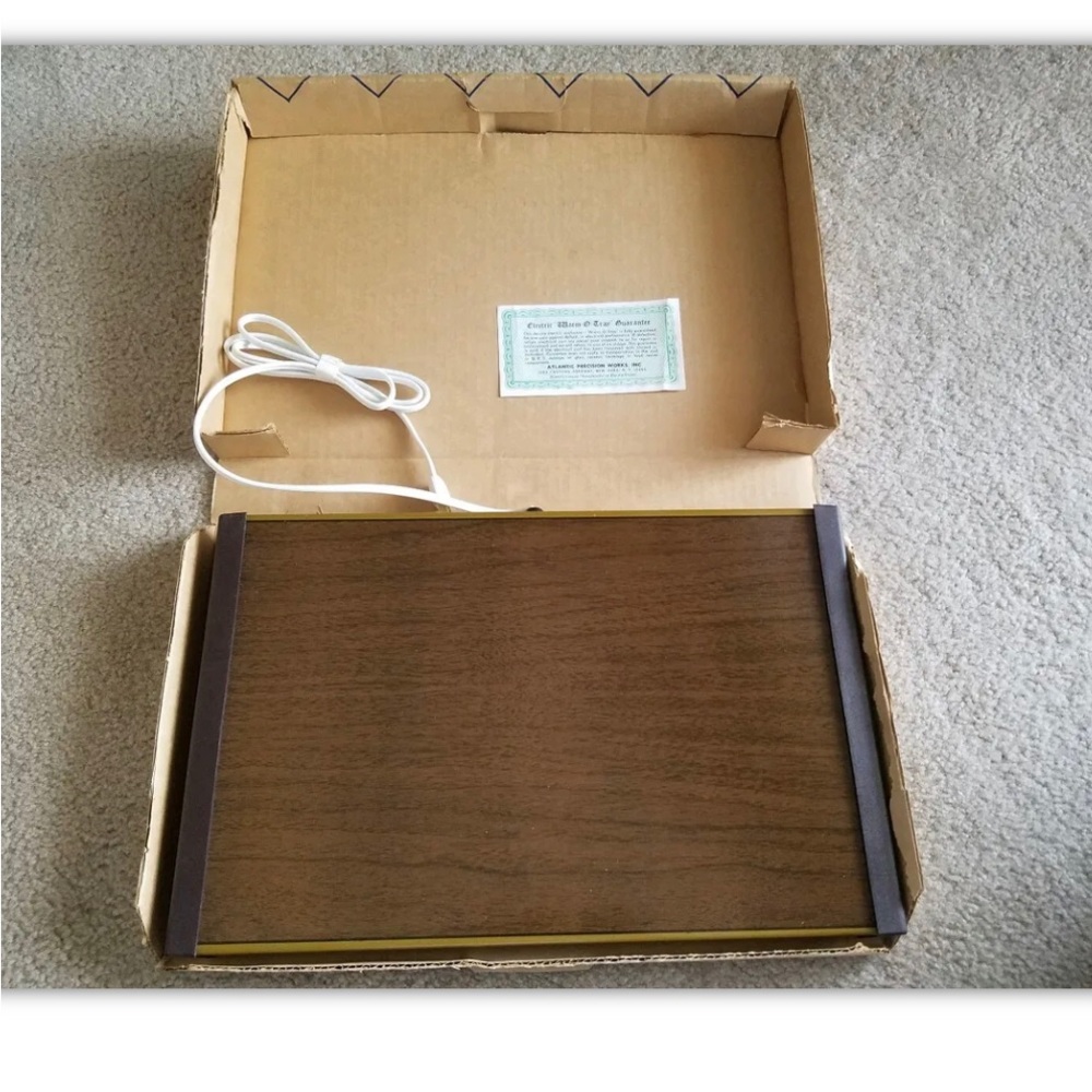 Vintage "Party Hostess" Warm-O-Tray Electric Warming Tray - New in Original Box